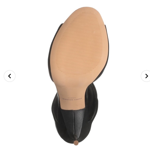 Kurt Geiger Bailey Leather Heel Sandal - Picture 3 of 5